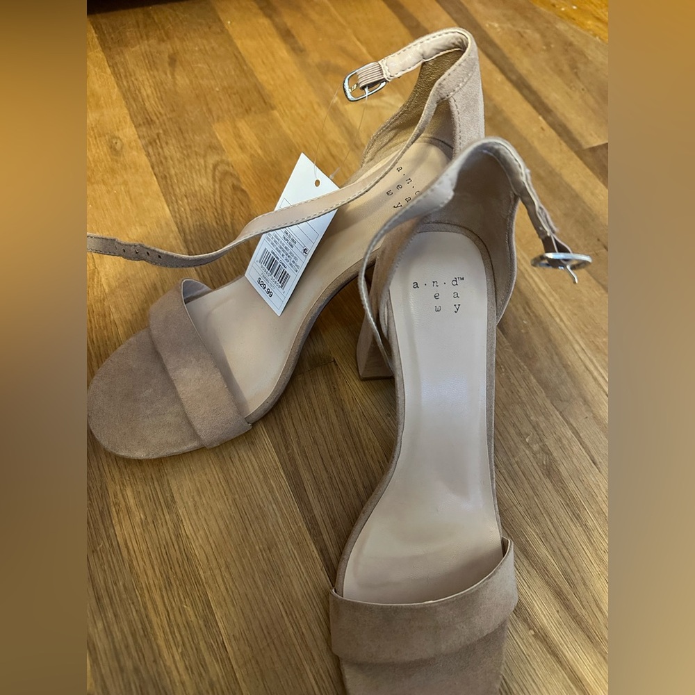 NWT Nude Heels